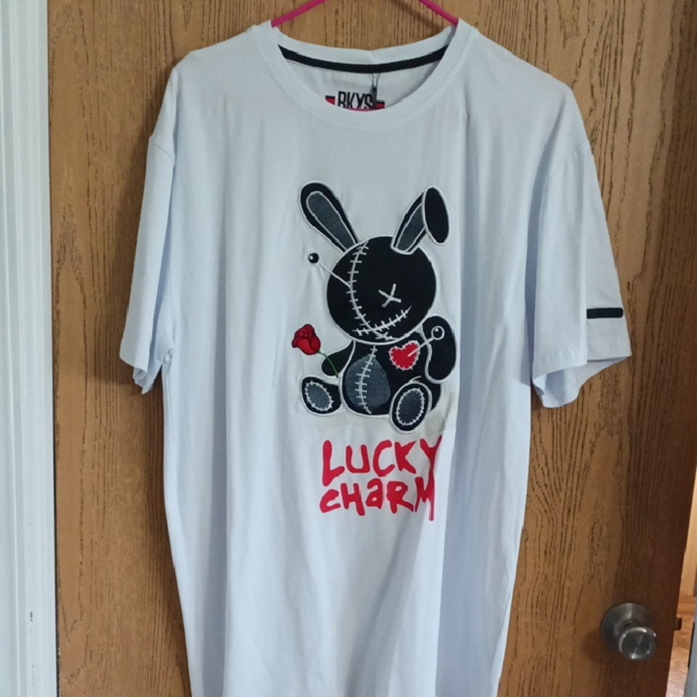 Lucky Charm Graphic Tee - White
